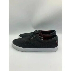 Lakai Skateboard Shoes‎ Daly Black Textile Red Mens 8